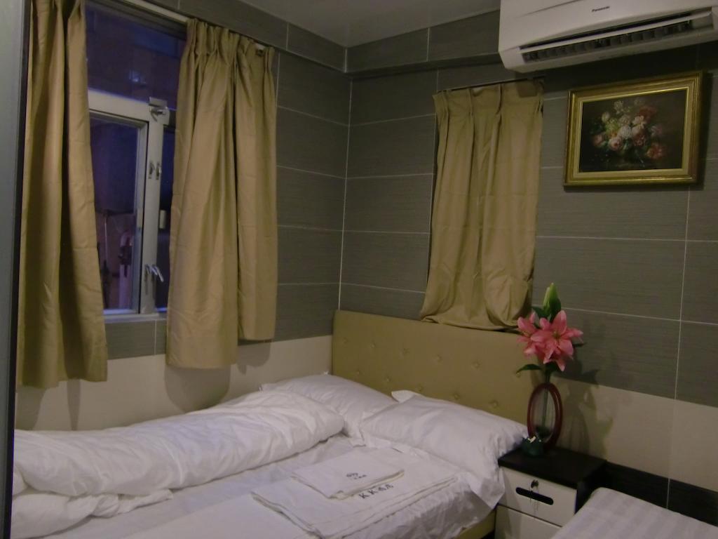 Kk Guesthouse Hongkong Zimmer foto